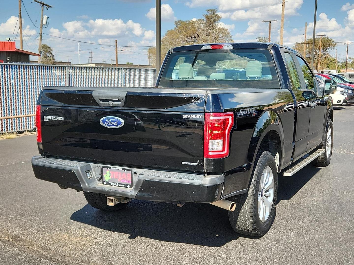 2016 BLACK Ford F-150 XL (1FTFX1EF8GF) with an ENGINE: 5.0L V8 FFV engine, located at 4110 Avenue Q, Lubbock, 79412, 33.556553, -101.855820 - 08/17/2024 INSPECTION IN ENVELOPE GOD 08/23/2024 KEY IN ENVELOPE GOD - Photo#1