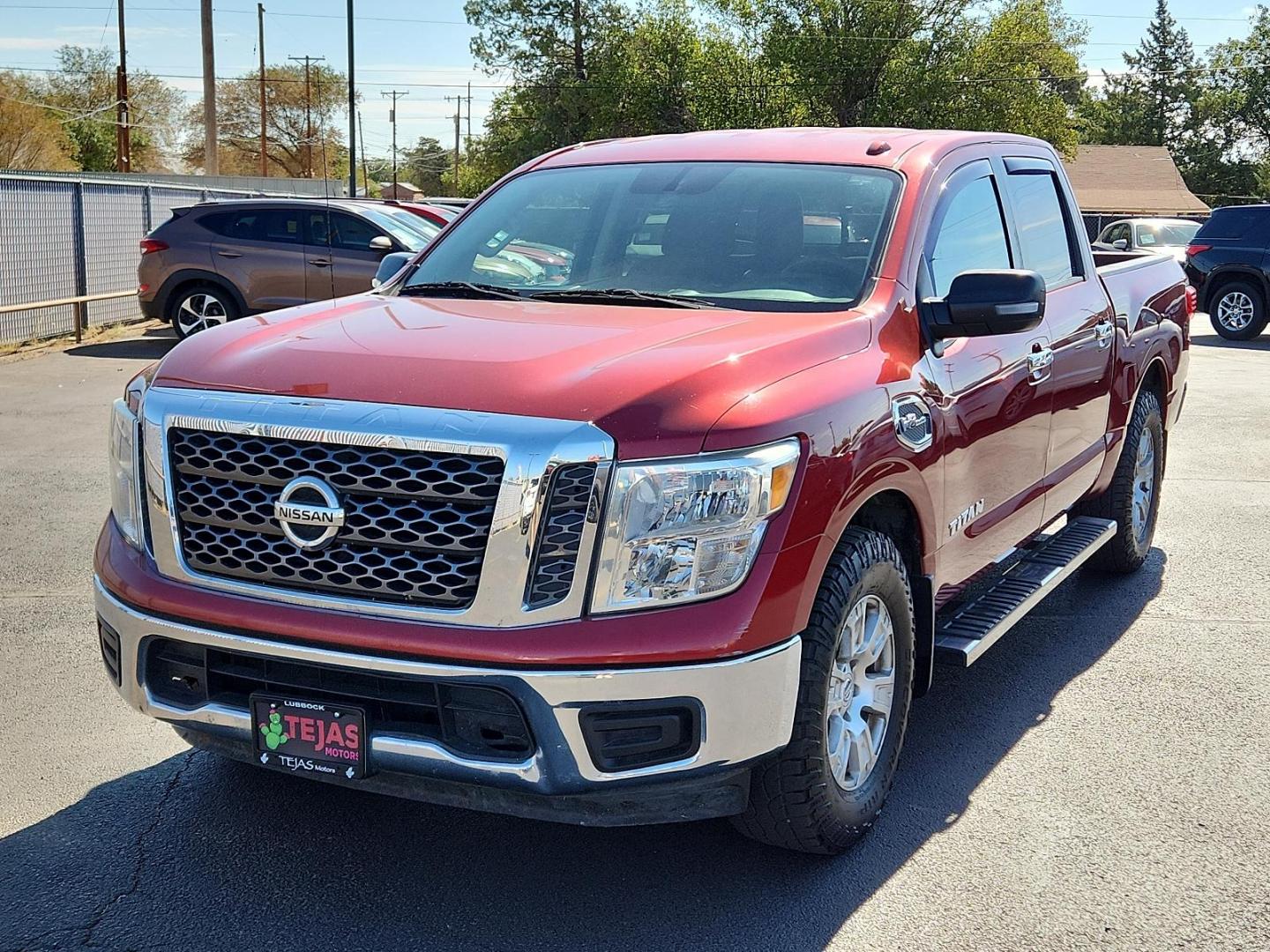 2017 RED Nissan Titan SV (1N6AA1EKXHN) with an Engine: 5.6L V8 engine, located at 4110 Avenue Q, Lubbock, 79412, 33.556553, -101.855820 - 08/24/2024 INSPECTION IN ENVELOPE GOD 08/30/2024 KEY IN ENVELOPE GOD - Photo#3