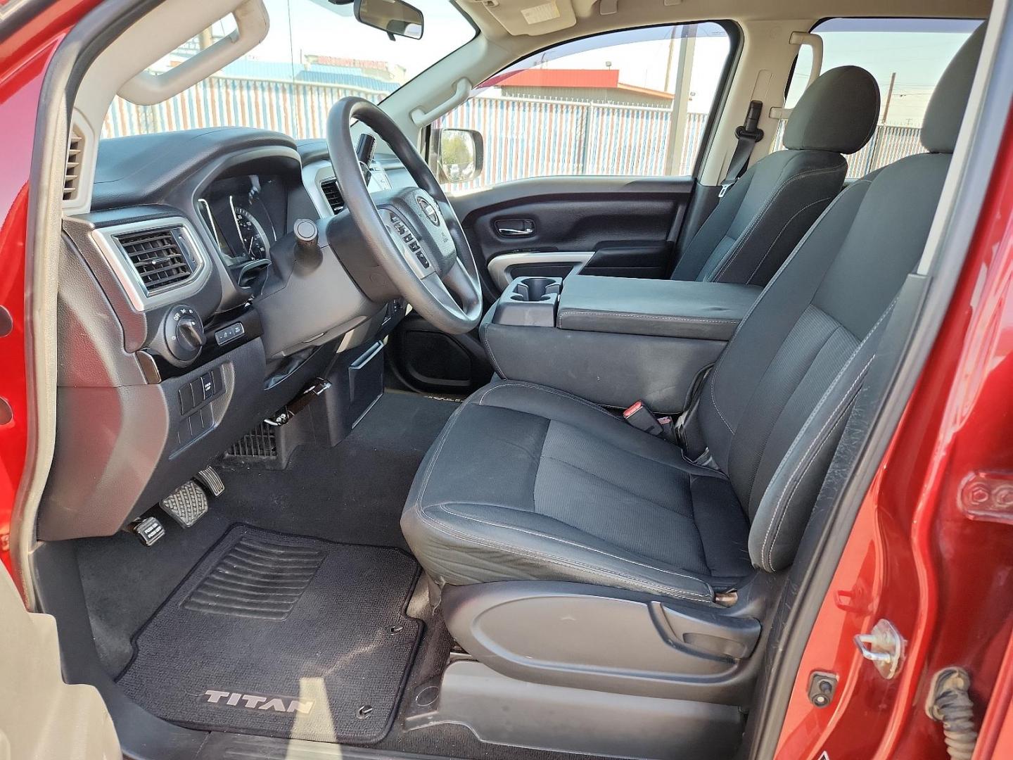 2017 RED Nissan Titan SV (1N6AA1EKXHN) with an Engine: 5.6L V8 engine, located at 4110 Avenue Q, Lubbock, 79412, 33.556553, -101.855820 - 08/24/2024 INSPECTION IN ENVELOPE GOD 08/30/2024 KEY IN ENVELOPE GOD - Photo#6