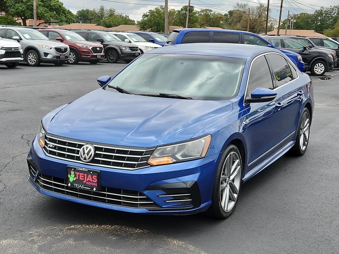 2017 BLUE Volkswagen Passat R-Line w/Comfort Pkg (1VWDT7A32HC) with an Engine: 1.8L TSI 170 HP 16V Turbo 4-Cylinder -inc: direct injection engine, located at 4110 Avenue Q, Lubbock, 79412, 33.556553, -101.855820 - 09/05/2024 INSPECTION IN ENVELOPE GOD 09/12/2025 KEY IN ENVELOPE GOD - Photo#3