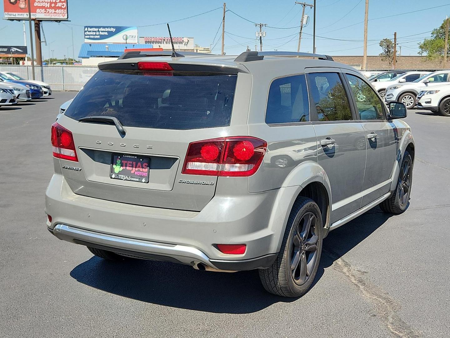 2020 GRAY Dodge Journey Crossroad (3C4PDCGB3LT) with an ENGINE: 2.4L I4 DOHC 16V DUAL VVT engine, located at 4110 Avenue Q, Lubbock, 79412, 33.556553, -101.855820 - 07/17/2024 INSPECTION IN ENVELOPE GOD 09/18/2024 KEY IN ENVELOPE GOD - Photo#1