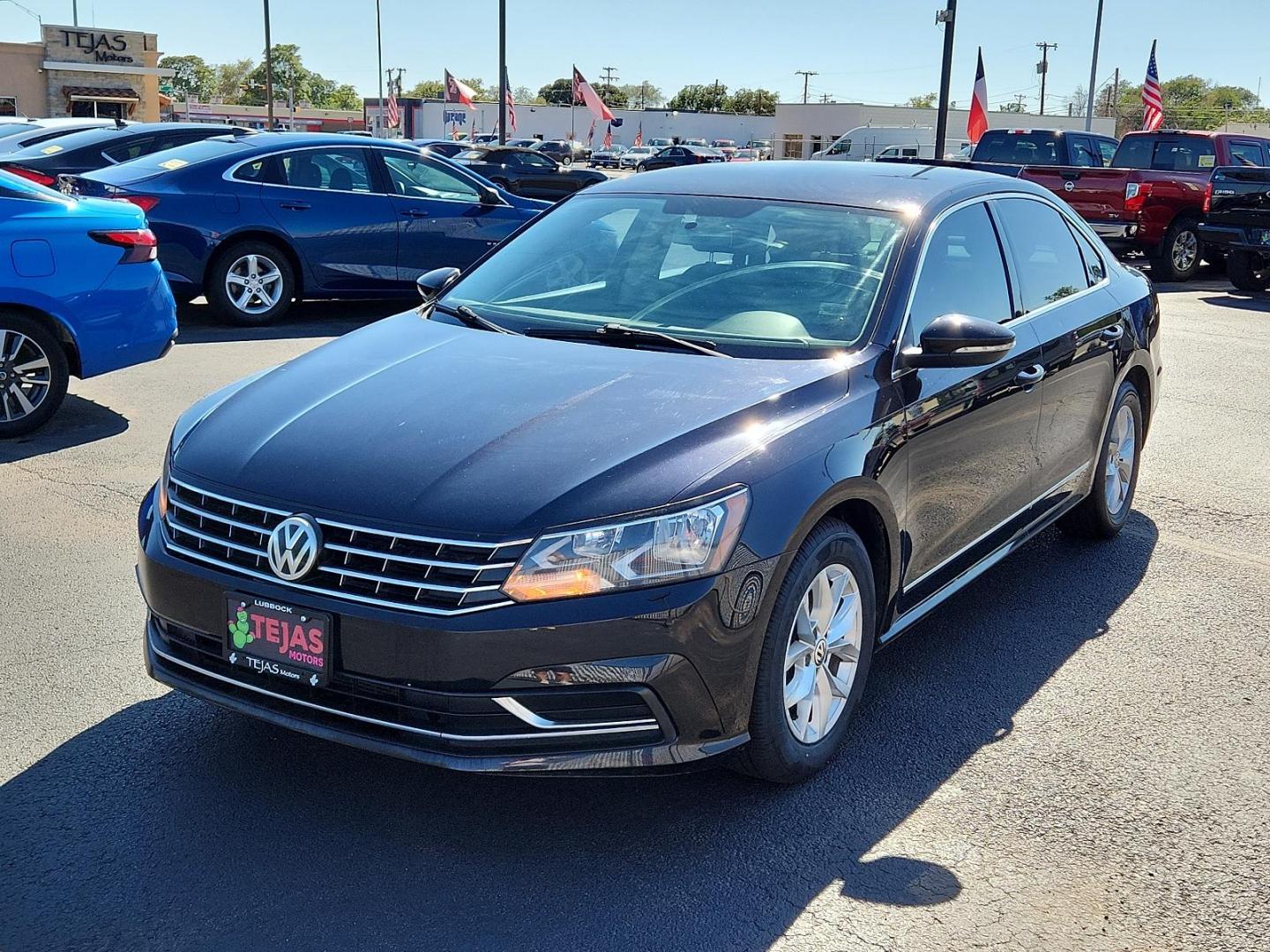 2017 BLACK Volkswagen Passat 1.8T S (1VWAT7A36HC) with an Engine: 1.8L TSI 170 HP 16V Turbo 4-Cylinder -inc: direct injection engine, located at 4110 Avenue Q, Lubbock, 79412, 33.556553, -101.855820 - 09/19/2024 INSECTION IN ENVELOPE GOD 09/21/2024 KEY IN ENVELOPE GOD - Photo#3