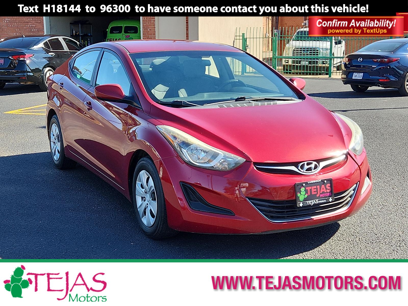 photo of 2016 Hyundai Elantra SE