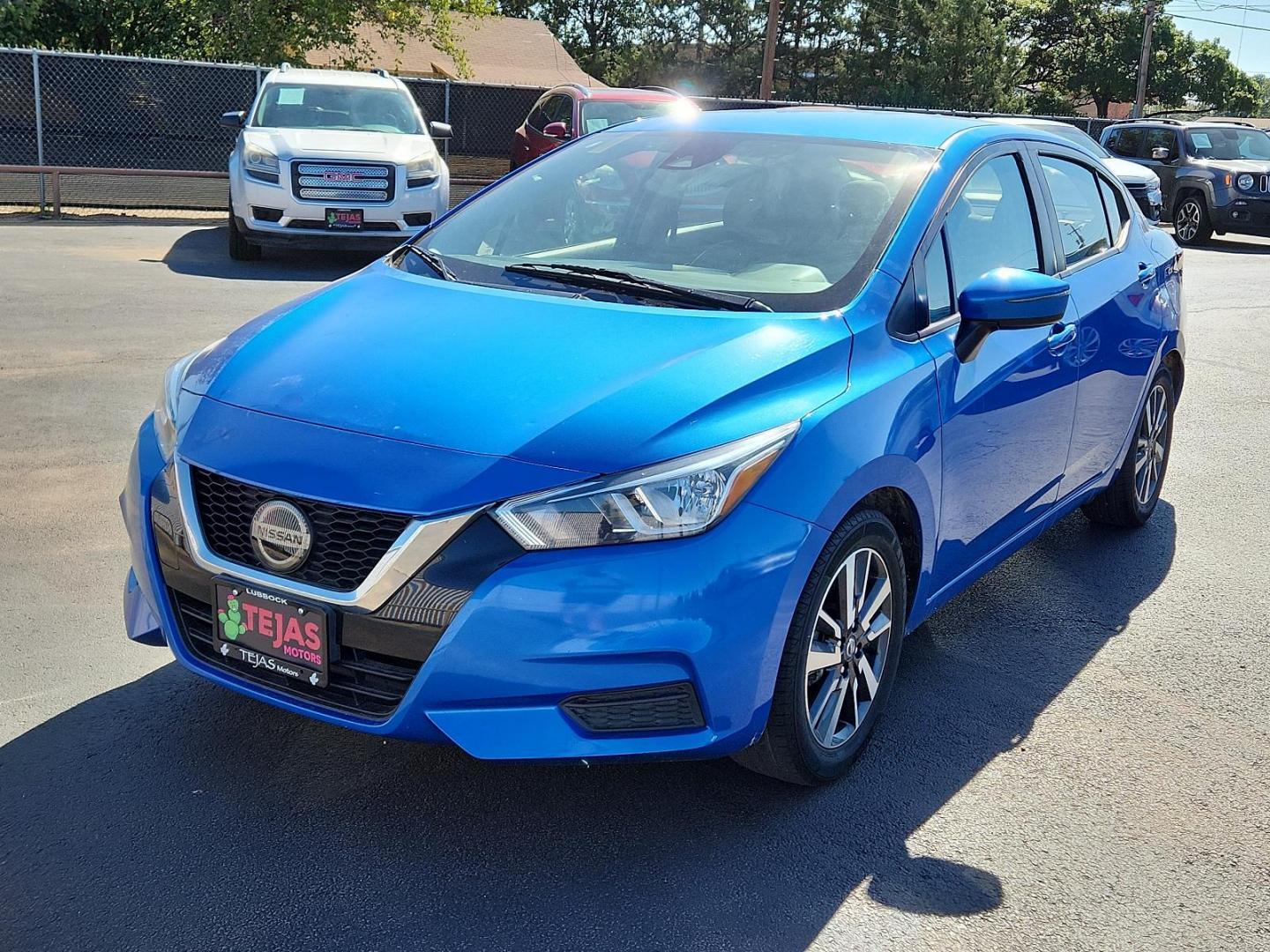 2021 BLUE Nissan Versa SV (3N1CN8EV9ML) with an Engine: 1.6L DOHC 16-Valve 4-Cylinder engine, located at 4110 Avenue Q, Lubbock, 79412, 33.556553, -101.855820 - 09/21/2024 INSPECTION IN ENVELOPE GOD 09/27/2024 KEY IN ENVELOPE GOD - Photo#3