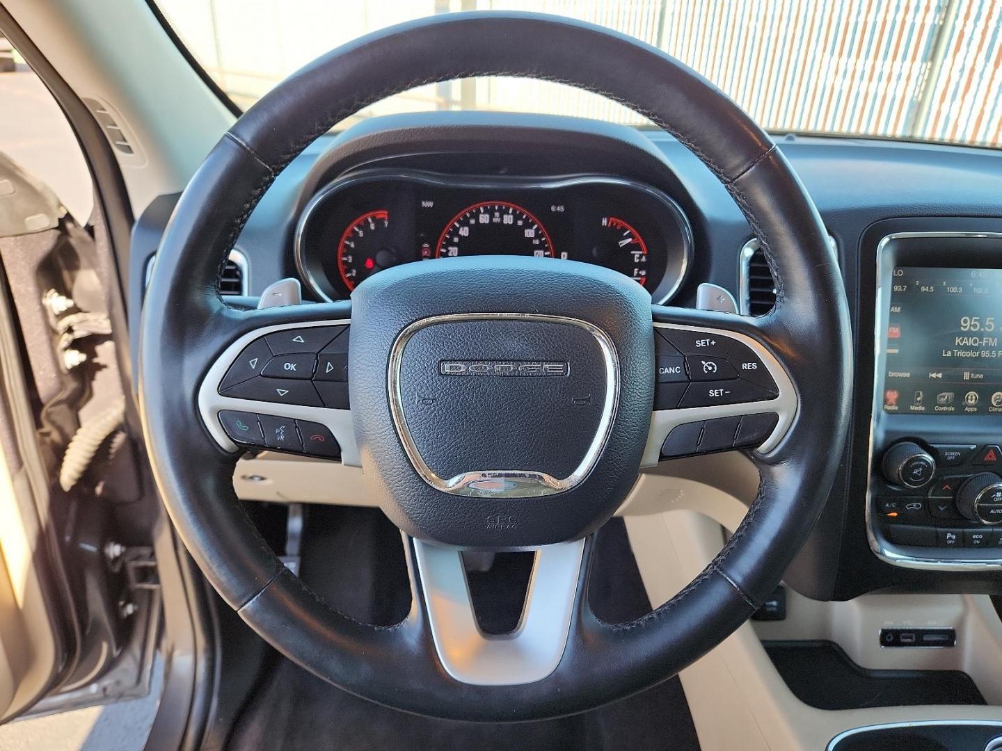 2015 GRAY Dodge Durango SXT (1C4RDHAG2FC) with an ENGINE: 3.6L V6 24V VVT FLEX FUEL engine, located at 4110 Avenue Q, Lubbock, 79412, 33.556553, -101.855820 - 09/19/2024 INSPECTION IN ENVELOPE GOD 09/27/2024 KEY IN ENVELOPE GOD - Photo#10