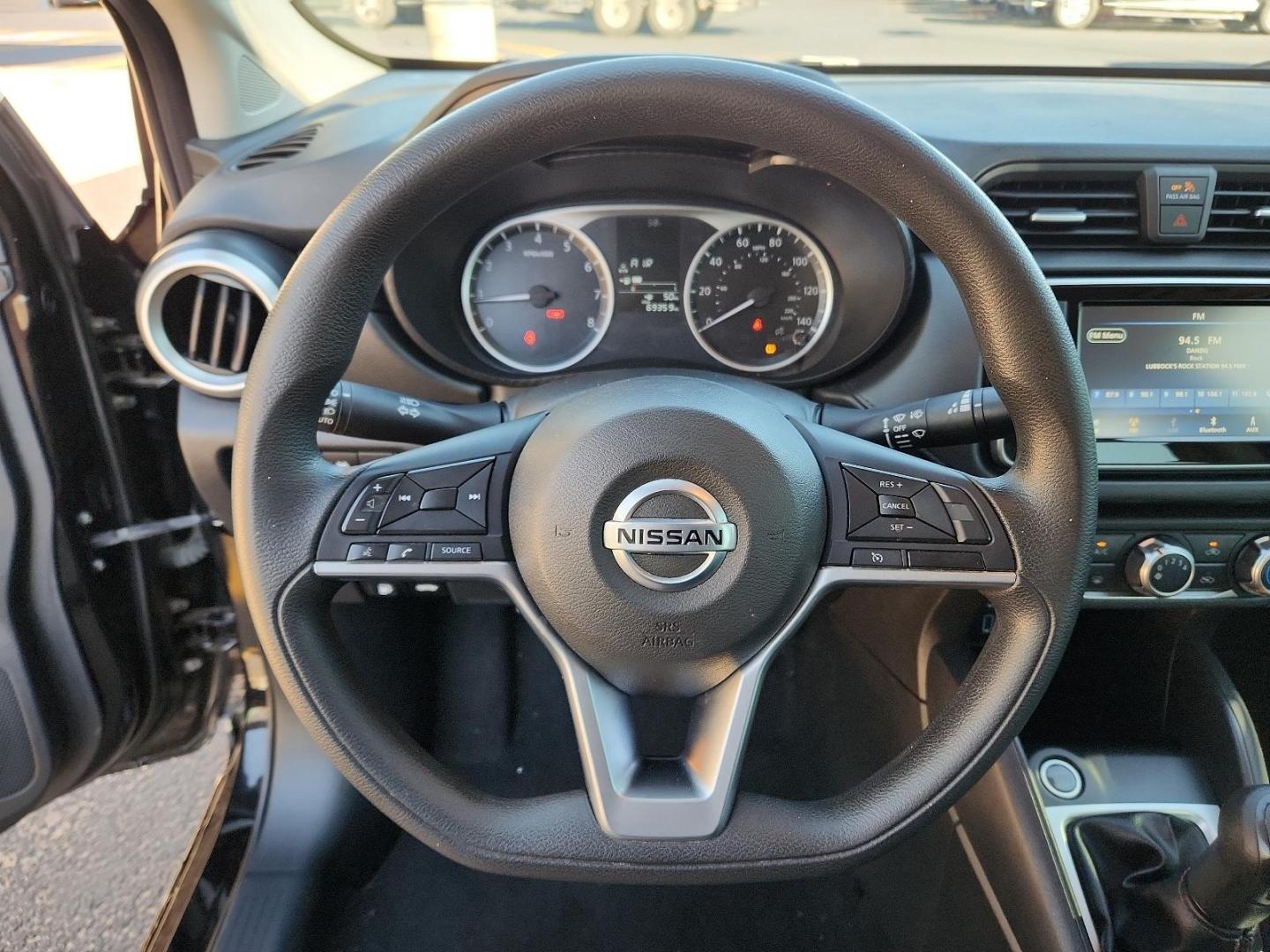 2020 BLACK Nissan Versa S (3N1CN8BV4LL) with an Engine: 1.6L DOHC 16-Valve 4-Cylinder engine, located at 4110 Avenue Q, Lubbock, 79412, 33.556553, -101.855820 - 09/26/2024 INSPECTION IN ENVELOPE GOD 10/01/2024 KEY IN ENVELOPE GOD - Photo#10