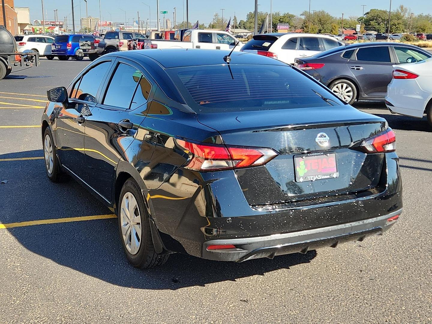 2020 BLACK Nissan Versa S (3N1CN8BV4LL) with an Engine: 1.6L DOHC 16-Valve 4-Cylinder engine, located at 4110 Avenue Q, Lubbock, 79412, 33.556553, -101.855820 - 09/26/2024 INSPECTION IN ENVELOPE GOD 10/01/2024 KEY IN ENVELOPE GOD - Photo#2