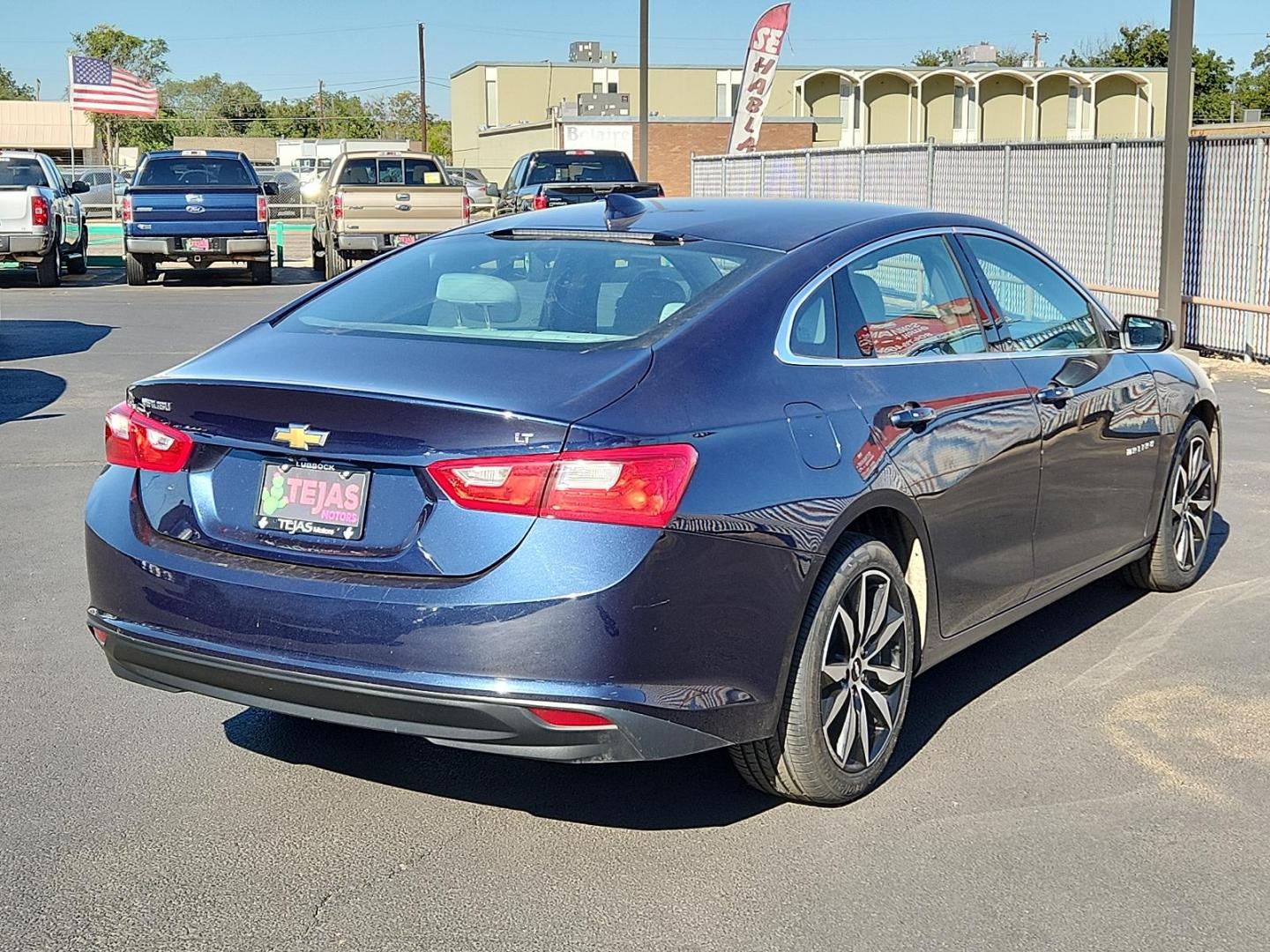 2017 Arctic Blue Metallic - GGB /Dark Atmosphere/Medium Ash Gray - H1H Chevrolet Malibu LT (1G1ZE5ST4HF) with an ENGINE, 1.5L TURBO DOHC 4-CYLINDER DI engine, located at 4110 Avenue Q, Lubbock, 79412, 33.556553, -101.855820 - 09/26/2024 INSPECTION IN ENVELOPE GOD - Photo#1