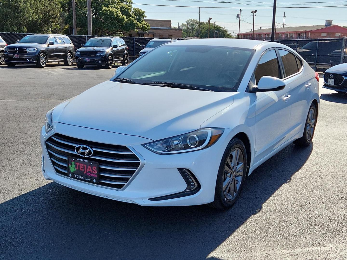 2017 WHITE Hyundai Elantra SE (5NPD84LF4HH) with an Engine: 2.0L DOHC 16V 4-Cylinder D-CVVT GDI engine, located at 4110 Avenue Q, Lubbock, 79412, 33.556553, -101.855820 - 10/04/2024 INSPECTION IN ENVELOPE GOD 10/11/2024 KEY IN ENVELOPE GOD - Photo#3