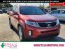 2015 RED Kia Sorento LX (5XYKT4A64FG) with an Engine: 2.4L I4 GDI DOHC w/Dual CVVT engine, located at 4110 Avenue Q, Lubbock, 79412, 33.556553, -101.855820 - 10/11/2024 INSPECTION AND KEY IN ENVELOPE GOD - Photo#0