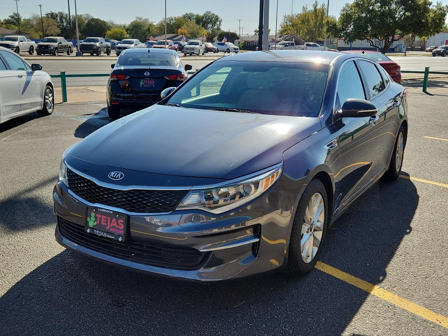 2017 GRAY Kia Optima LX (5XXGT4L39HG) with an Engine: 2.4L DOHC I4 GDI engine, located at 4110 Avenue Q, Lubbock, 79412, 33.556553, -101.855820 - 10/11/2024 INSPECTION IN ENVELOPE GOD 10/22/2024 KEY IN ENVELOPE GOD - Photo#3