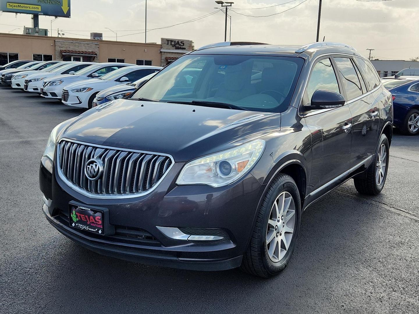 2017 GRAY Buick Enclave Convenience (5GAKRAKD8HJ) with an ENGINE, 3.6L VARIABLE VALVE TIMING V6 WITH SIDI (SPARK IGNITION DIRECT INJECTION), DOHC engine, located at 4110 Avenue Q, Lubbock, 79412, 33.556553, -101.855820 - 10/11/2024 INSPECTION IN ENVELOPE GOD 10/12/2024 KEY IN ENVELOPE GOD - Photo#3