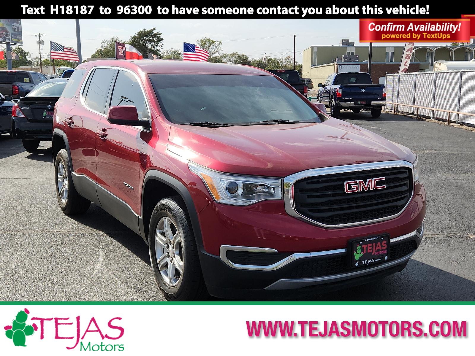 photo of 2019 GMC Acadia SLE