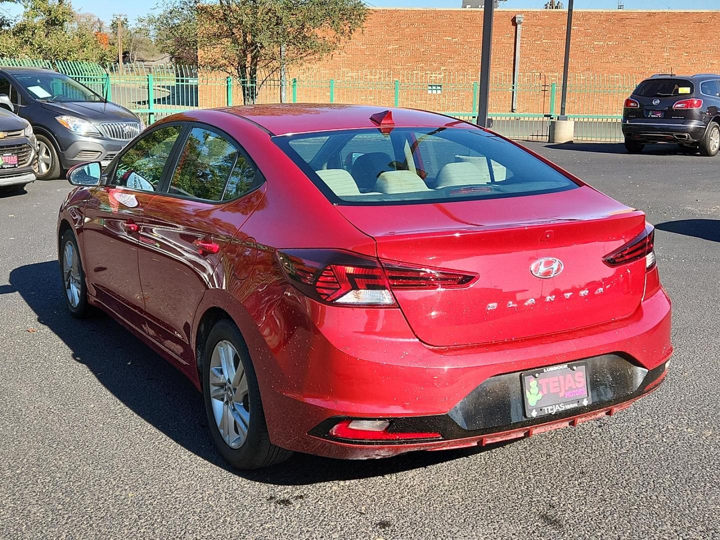 2020 RED Hyundai Elantra SEL (KMHD84LF4LU) with an Engine: 2.0L DOHC 16V 4-Cylinder D-CVVT MPI engine, located at 4110 Avenue Q, Lubbock, 79412, 33.556553, -101.855820 - 10/11/2024 INSPECTION IN ENVELOPE GOD 10/18/2024 KEY IN ENVELOPE GOD - Photo#2