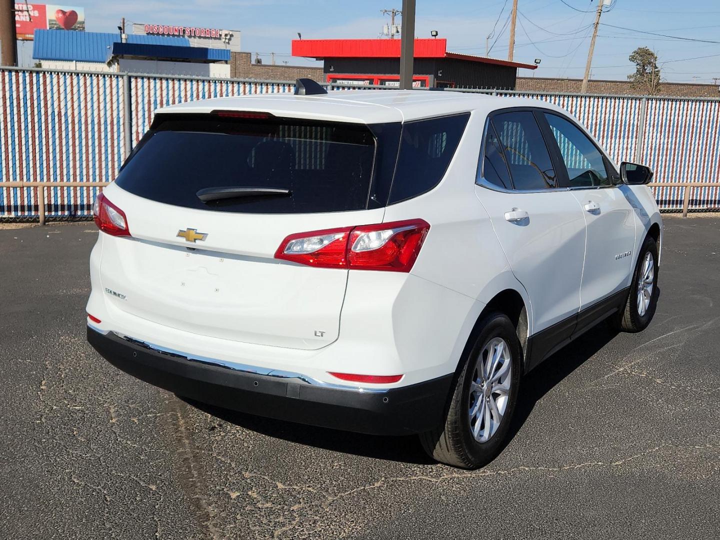 2021 WHITE Chevrolet Equinox LT (3GNAXKEV1MS) with an ENGINE, 1.5L TURBO DOHC 4-CYLINDER, SIDI, VVT engine, located at 4110 Avenue Q, Lubbock, 79412, 33.556553, -101.855820 - 10/23/2024 KEY IN ENVELOPE GOD - Photo#1