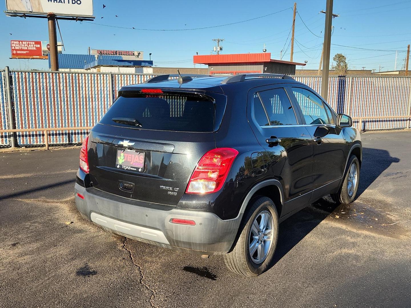 2015 GRAY Chevrolet Trax LT (3GNCJRSB6FL) with an ENGINE, ECOTEC TURBO 1.4L VARIABLE VALVE TIMING DOHC 4-CYLINDER SEQUENTIAL MFI engine, located at 4110 Avenue Q, Lubbock, 79412, 33.556553, -101.855820 - 11/01/2024 INSPECTION IN ENVELOPE GOD - Photo#2