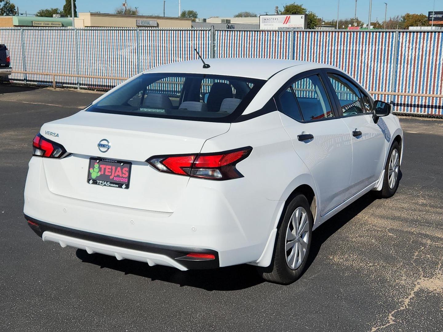 2020 WHITE Nissan Versa S (3N1CN8DV4LL) with an Engine: 1.6L DOHC 16-Valve 4-Cylinder engine, located at 4110 Avenue Q, Lubbock, 79412, 33.556553, -101.855820 - 11/07/2024 INSPECTION IN ENVELOPE GOD - Photo#1