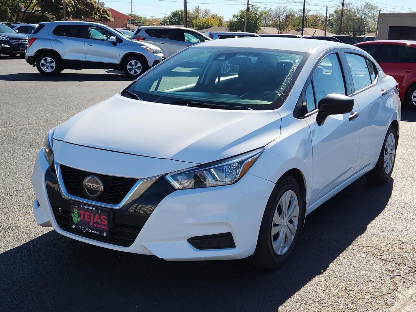 2020 WHITE Nissan Versa S (3N1CN8DV4LL) with an Engine: 1.6L DOHC 16-Valve 4-Cylinder engine, located at 4110 Avenue Q, Lubbock, 79412, 33.556553, -101.855820 - 11/07/2024 INSPECTION IN ENVELOPE GOD - Photo#3