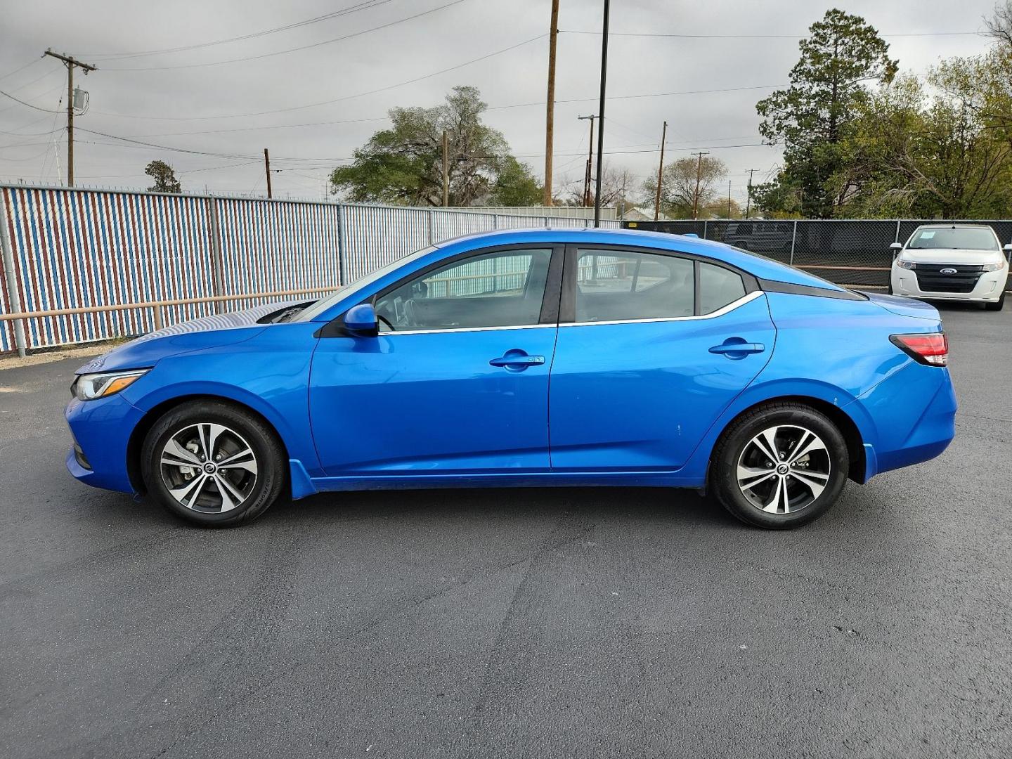 2021 BLUE /Charcoal - G Nissan Sentra SV (3N1AB8CV3MY) with an Engine: 2.0L DOHC 4-Cylinder engine, located at 4110 Avenue Q, Lubbock, 79412, 33.556553, -101.855820 - 11/23/2024 INSPECTION IN ENVELOPE GOD - Photo#4