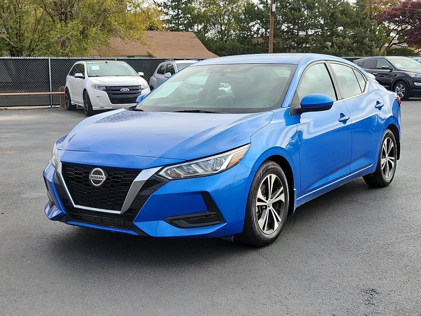 2021 BLUE /Charcoal - G Nissan Sentra SV (3N1AB8CV3MY) with an Engine: 2.0L DOHC 4-Cylinder engine, located at 4110 Avenue Q, Lubbock, 79412, 33.556553, -101.855820 - 11/23/2024 INSPECTION IN ENVELOPE GOD - Photo#5