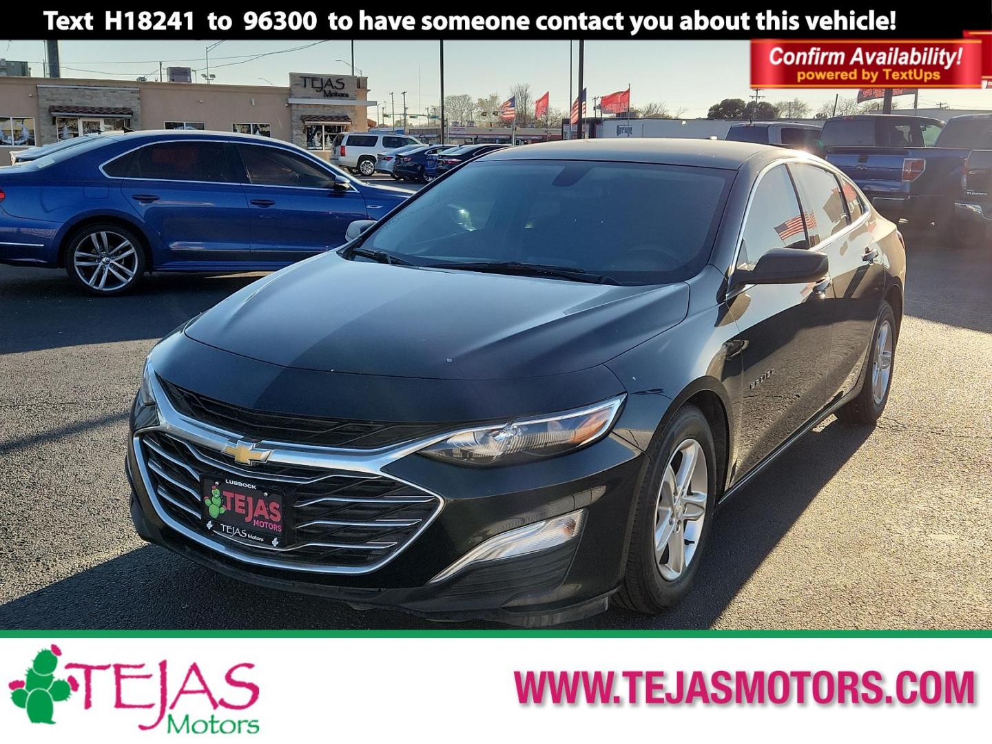 2020 BLACK Chevrolet Malibu LS (1G1ZB5ST1LF) with an ENGINE, 1.5L TURBO DOHC 4-CYLINDER DI engine, located at 4110 Avenue Q, Lubbock, 79412, 33.556553, -101.855820 - 11/26/2024 inspection in envelope god - Photo#0