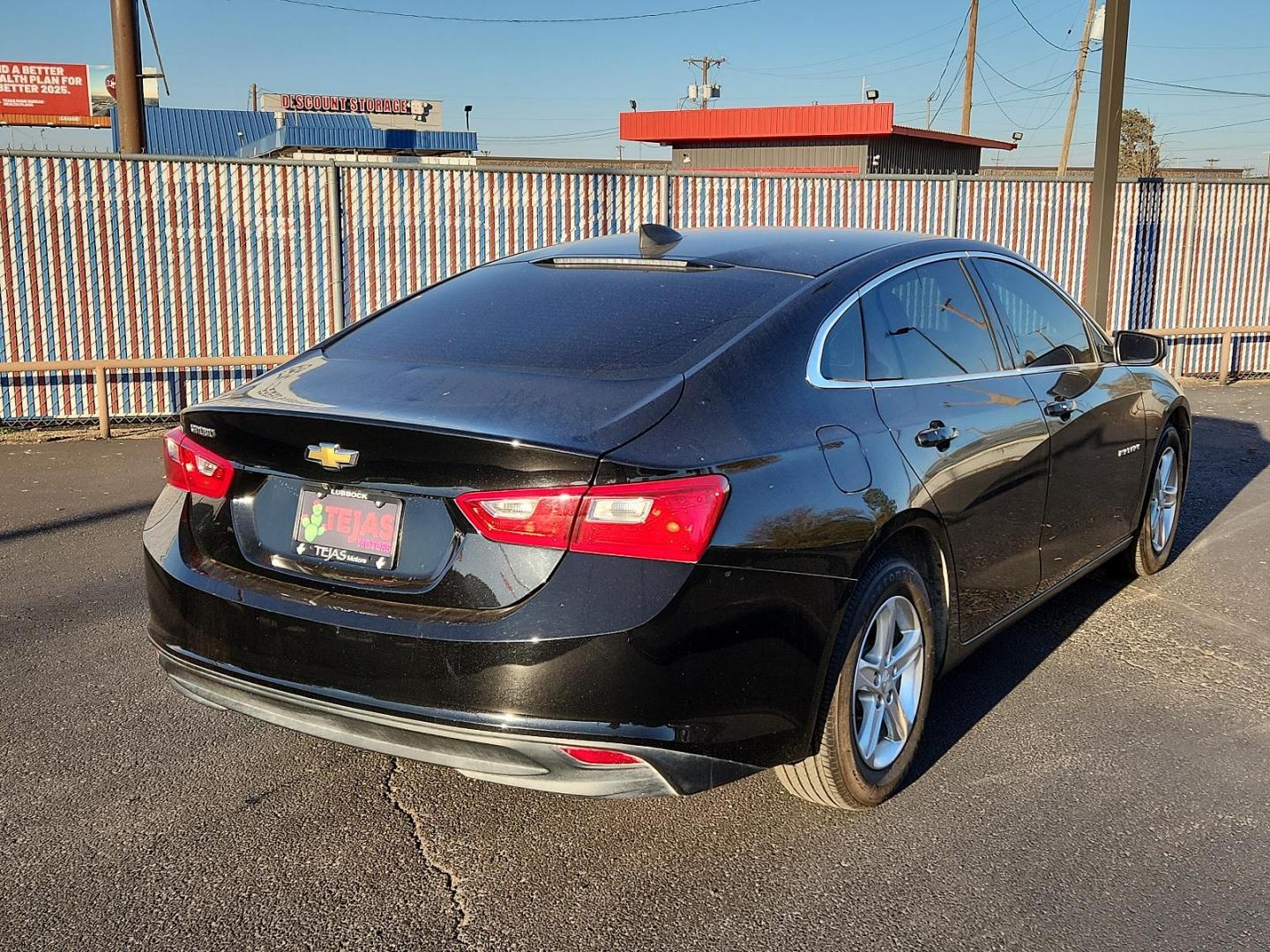 2020 BLACK Chevrolet Malibu LS (1G1ZB5ST1LF) with an ENGINE, 1.5L TURBO DOHC 4-CYLINDER DI engine, located at 4110 Avenue Q, Lubbock, 79412, 33.556553, -101.855820 - 11/26/2024 inspection in envelope god - Photo#2