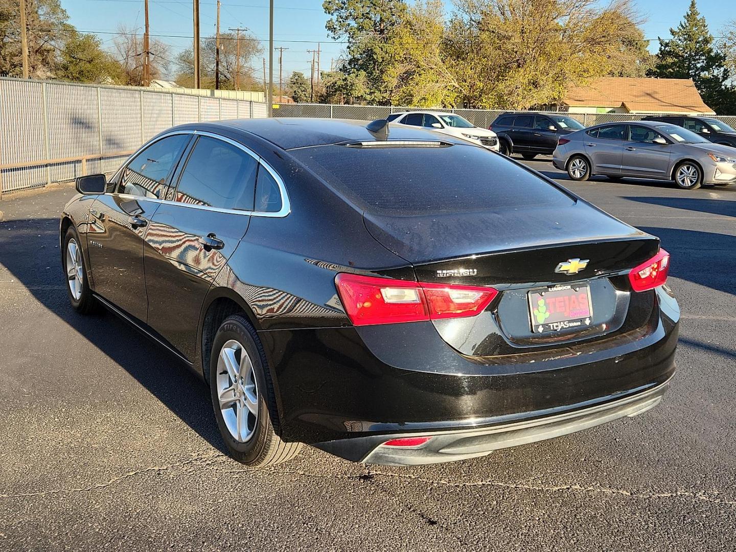 2020 BLACK Chevrolet Malibu LS (1G1ZB5ST1LF) with an ENGINE, 1.5L TURBO DOHC 4-CYLINDER DI engine, located at 4110 Avenue Q, Lubbock, 79412, 33.556553, -101.855820 - 11/26/2024 inspection in envelope god - Photo#3