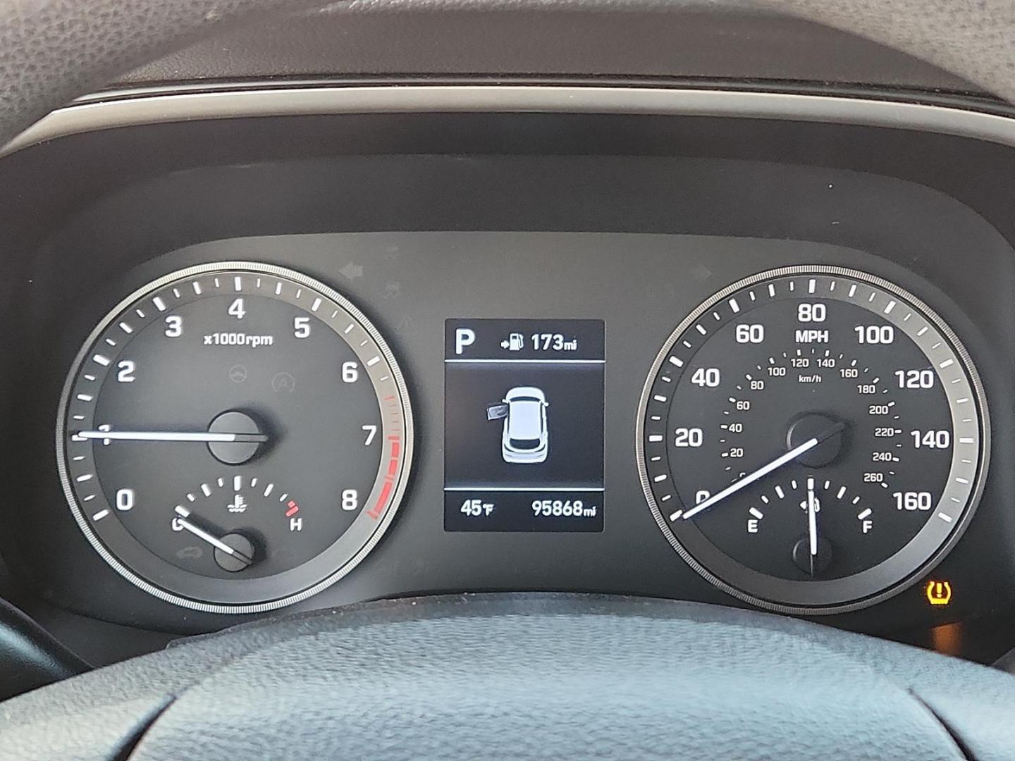 2019 GRAY Hyundai Tucson SE (KM8J23A46KU) with an Engine: 2.0L GDI DOHC 16 Valve I4 DCVVT engine, located at 4110 Avenue Q, Lubbock, 79412, 33.556553, -101.855820 - 12/13/2024 INSPECTION AND KEY IN ENVELOPE GOD - Photo#9