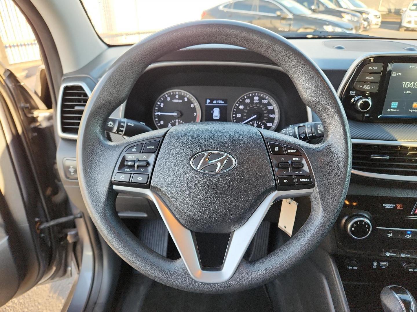 2019 GRAY Hyundai Tucson SE (KM8J23A46KU) with an Engine: 2.0L GDI DOHC 16 Valve I4 DCVVT engine, located at 4110 Avenue Q, Lubbock, 79412, 33.556553, -101.855820 - 12/13/2024 INSPECTION AND KEY IN ENVELOPE GOD - Photo#10