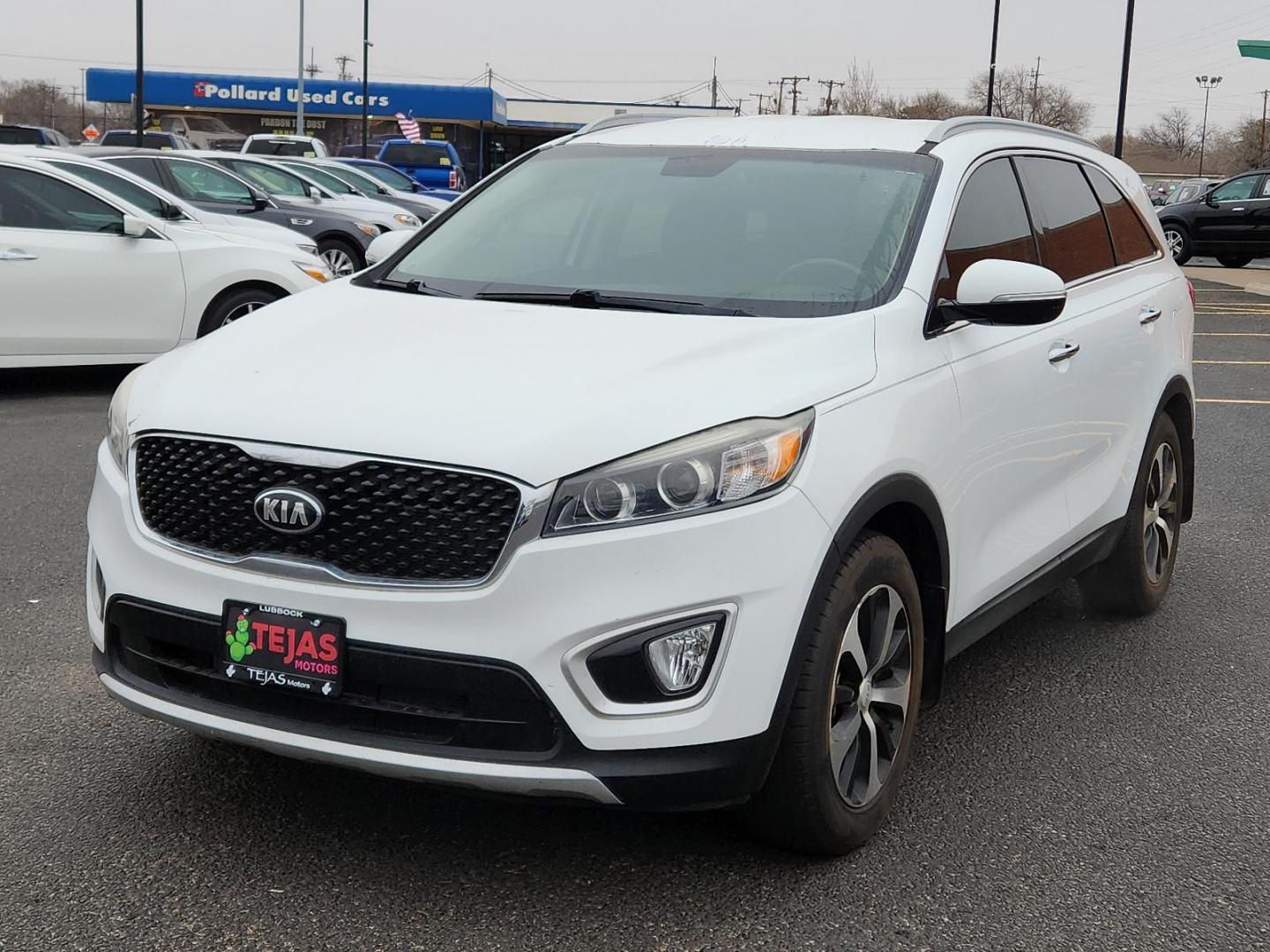 2017 WHITE Kia Sorento EX V6 (5XYPH4A58HG) with an Engine: 3.3L DOHC GDI V6 engine, located at 4110 Avenue Q, Lubbock, 79412, 33.556553, -101.855820 - 12/26/2024 INSPECTION IN ENVELOPE GOD 12/27/2024 KEY IN ENVELOPE GOD - Photo#3