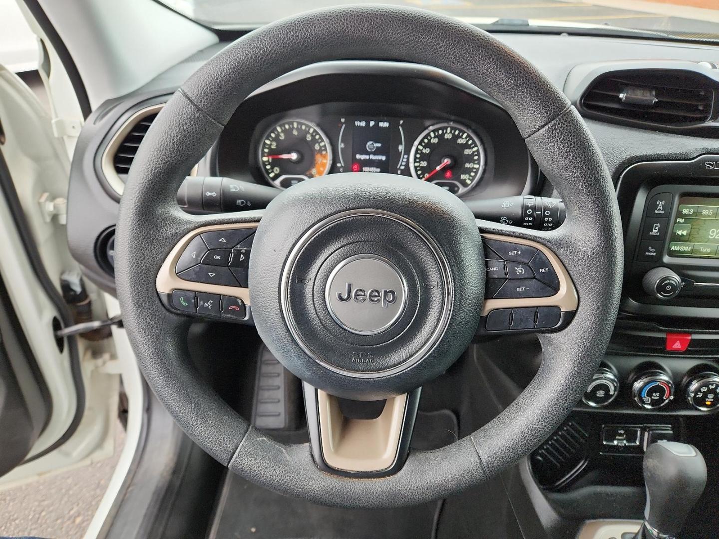 2017 WHITE Jeep Renegade Sport (ZACCJAAB2HP) with an ENGINE: 2.4L I4 MULTIAIR engine, located at 4110 Avenue Q, Lubbock, 79412, 33.556553, -101.855820 - 12/28/2024 INSPECTION IN ENVELOPE GOD 12/31/2025 KEY IN ENVELOPE GOD - Photo#10