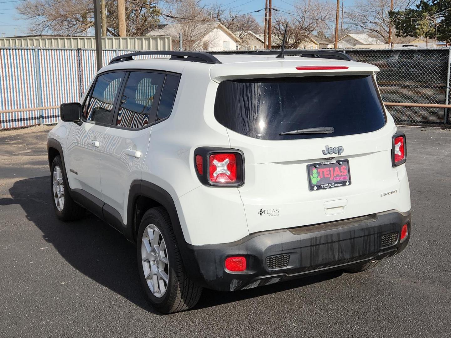 2020 WHITE Jeep Renegade Sport (ZACNJAAB1LP) with an ENGINE: 2.4L I4 ZERO EVAP M-AIR engine, located at 4110 Avenue Q, Lubbock, 79412, 33.556553, -101.855820 - 12/21/2024 INSPECTION IN ENVELOPE GOD - Photo#2