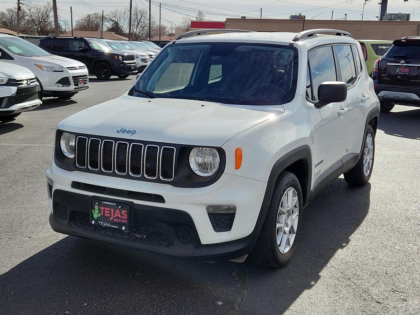 2020 WHITE Jeep Renegade Sport (ZACNJAAB1LP) with an ENGINE: 2.4L I4 ZERO EVAP M-AIR engine, located at 4110 Avenue Q, Lubbock, 79412, 33.556553, -101.855820 - 12/21/2024 INSPECTION IN ENVELOPE GOD - Photo#3