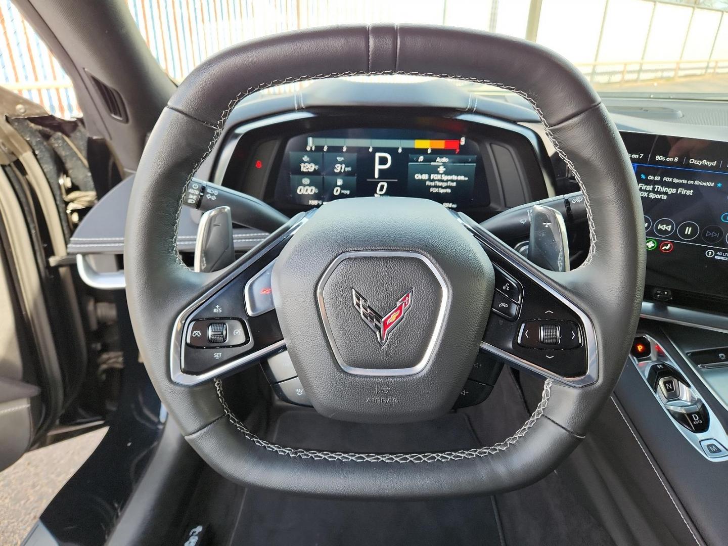 2023 Black - GBA /Jet Black - HTA Chevrolet Corvette 1LT (1G1YA2D46P5) with an ENGINE, 6.2L V8 DI, HIGH-OUTPUT engine, located at 4110 Avenue Q, Lubbock, 79412, 33.556553, -101.855820 - Photo#9