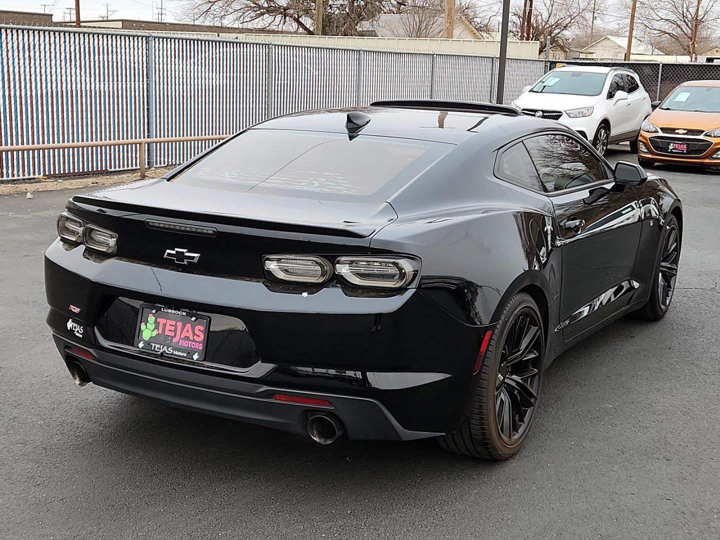 2019 Black Chevrolet Camaro 1LT (1G1FA1RS2K0) with an ENGINE, 3.6L V6, DI, VVT engine, located at 4110 Avenue Q, Lubbock, 79412, 33.556553, -101.855820 - Photo#1