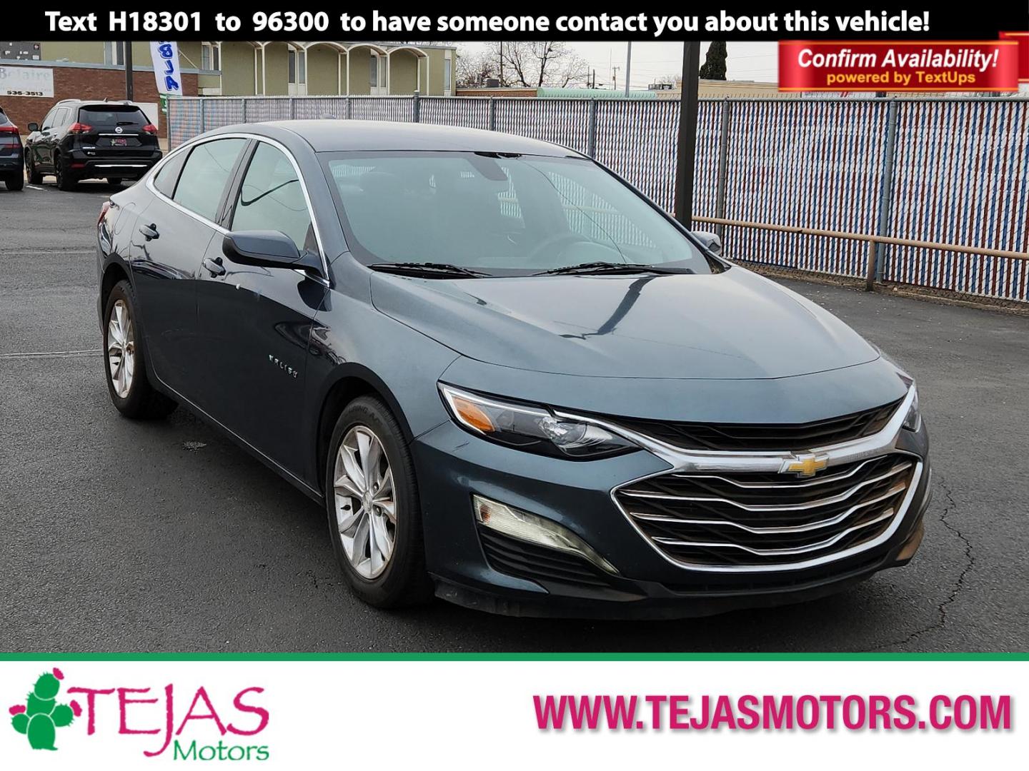 2021 GRAY Chevrolet Malibu LT (1G1ZD5ST0MF) with an ENGINE, 1.5L TURBO DOHC 4-CYLINDER DI engine, located at 4110 Avenue Q, Lubbock, 79412, 33.556553, -101.855820 - 01/15/2025 KEY IN ENVELOPE GOD - Photo#0