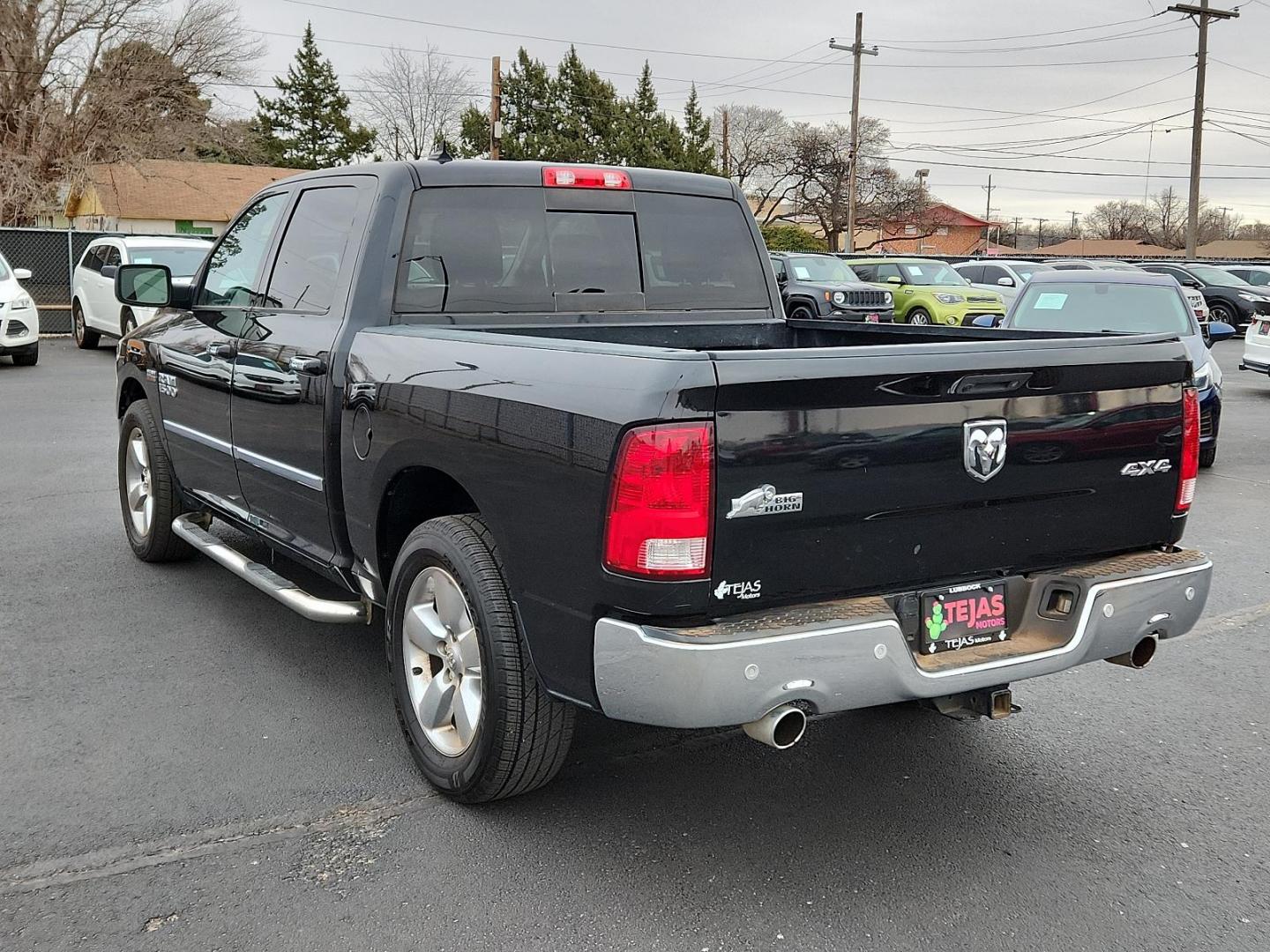 2017 BLACK Ram 1500 Big Horn (1C6RR7LT1HS) with an ENGINE: 5.7L V8 HEMI MDS VVT engine, located at 4110 Avenue Q, Lubbock, 79412, 33.556553, -101.855820 - 12/26/2024 INSPECTION IN ENVELOPE GOD 01/15/2025 KEY IN ENVELOPE GOD - Photo#2