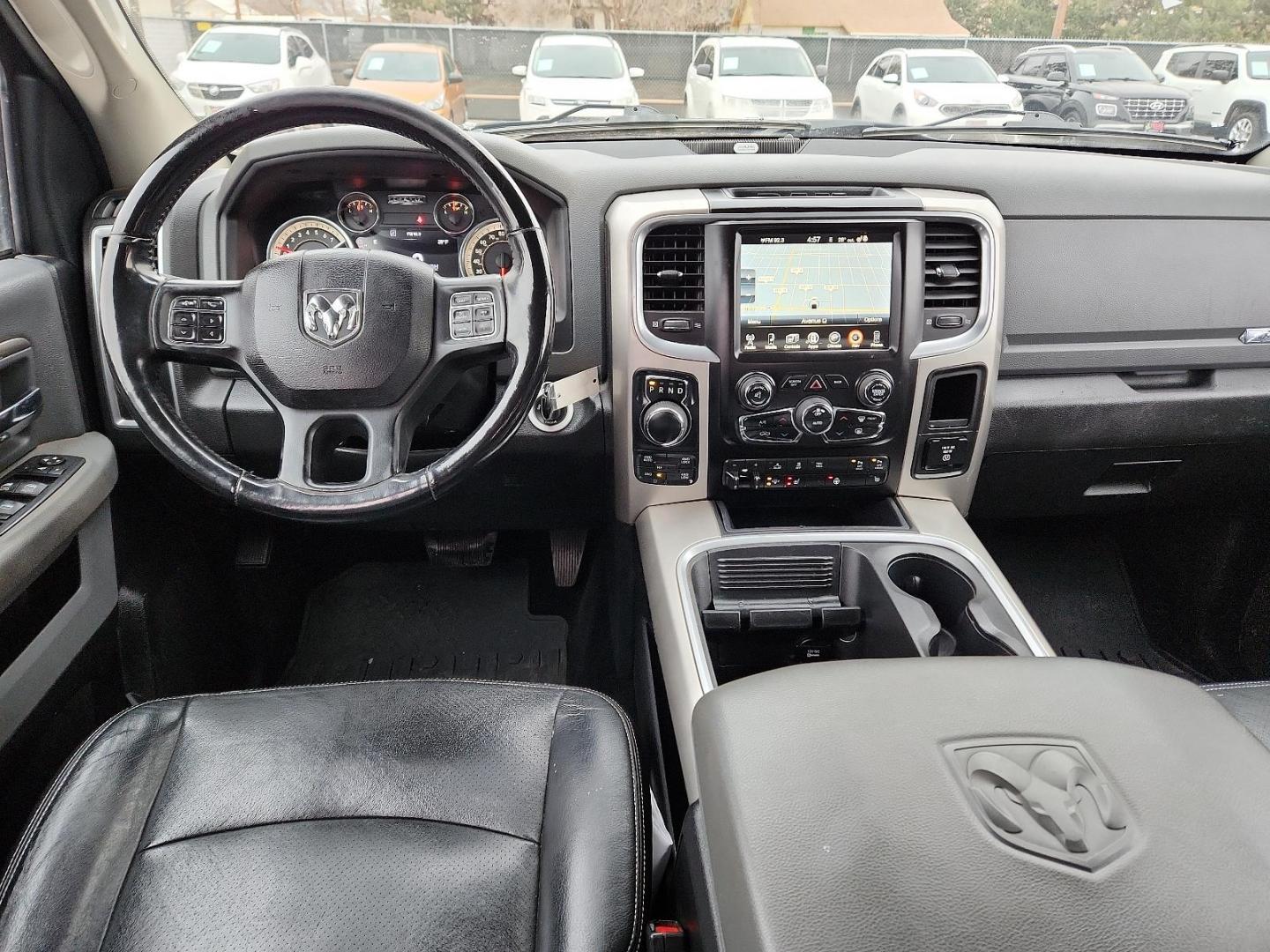 2017 BLACK Ram 1500 Big Horn (1C6RR7LT1HS) with an ENGINE: 5.7L V8 HEMI MDS VVT engine, located at 4110 Avenue Q, Lubbock, 79412, 33.556553, -101.855820 - 12/26/2024 INSPECTION IN ENVELOPE GOD 01/15/2025 KEY IN ENVELOPE GOD - Photo#5