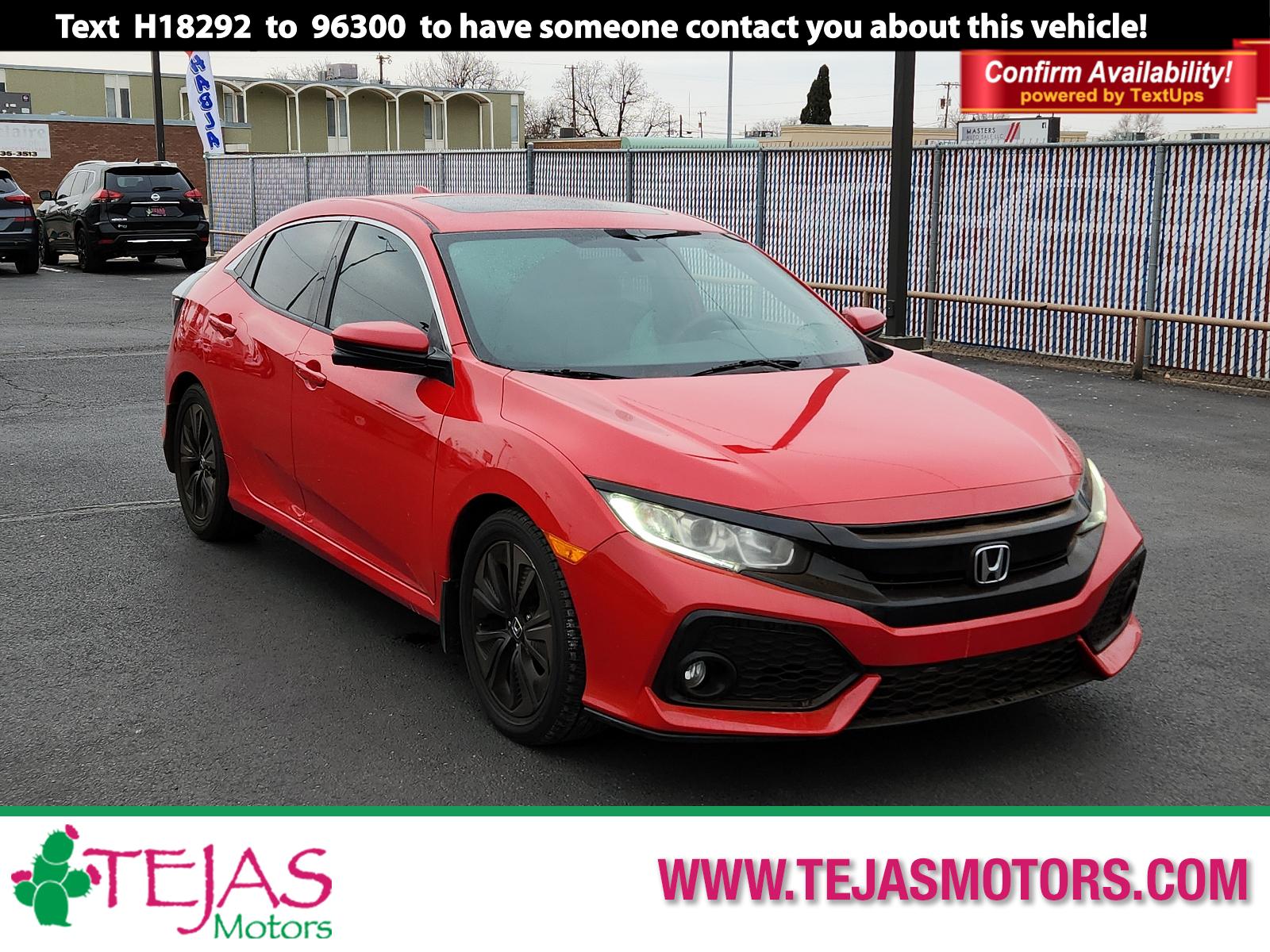 photo of 2018 Honda Civic Hatchback EX