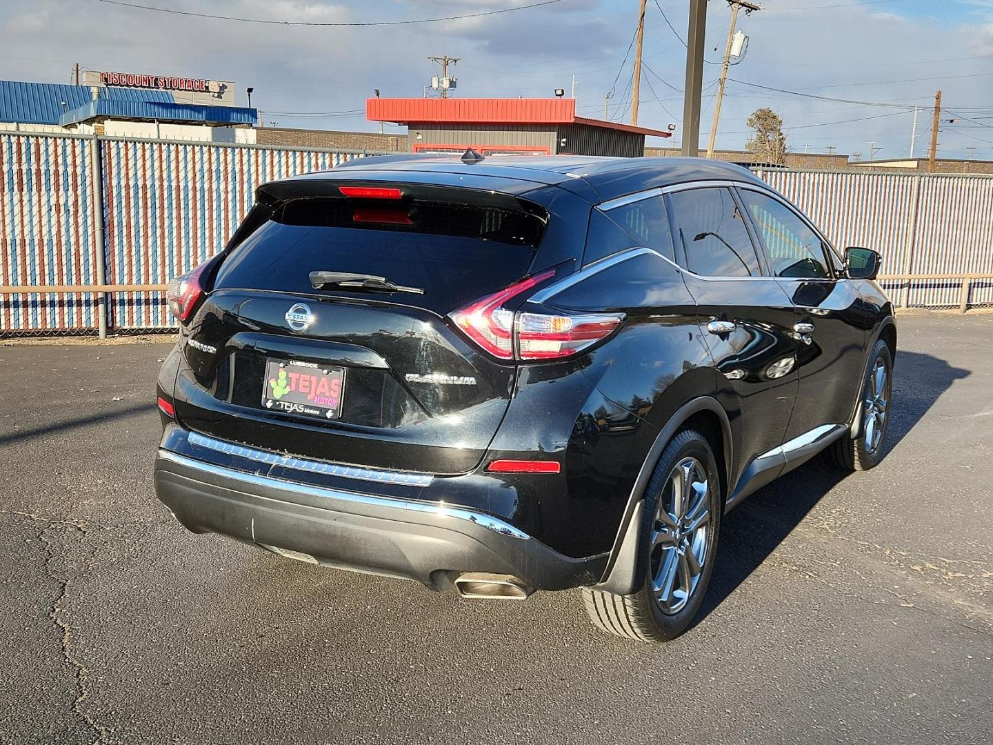 2015 BLACK Nissan Murano Platinum (5N1AZ2MG3FN) with an Engine: 3.5L V6 DOHC engine, located at 4110 Avenue Q, Lubbock, 79412, 33.556553, -101.855820 - Photo#1