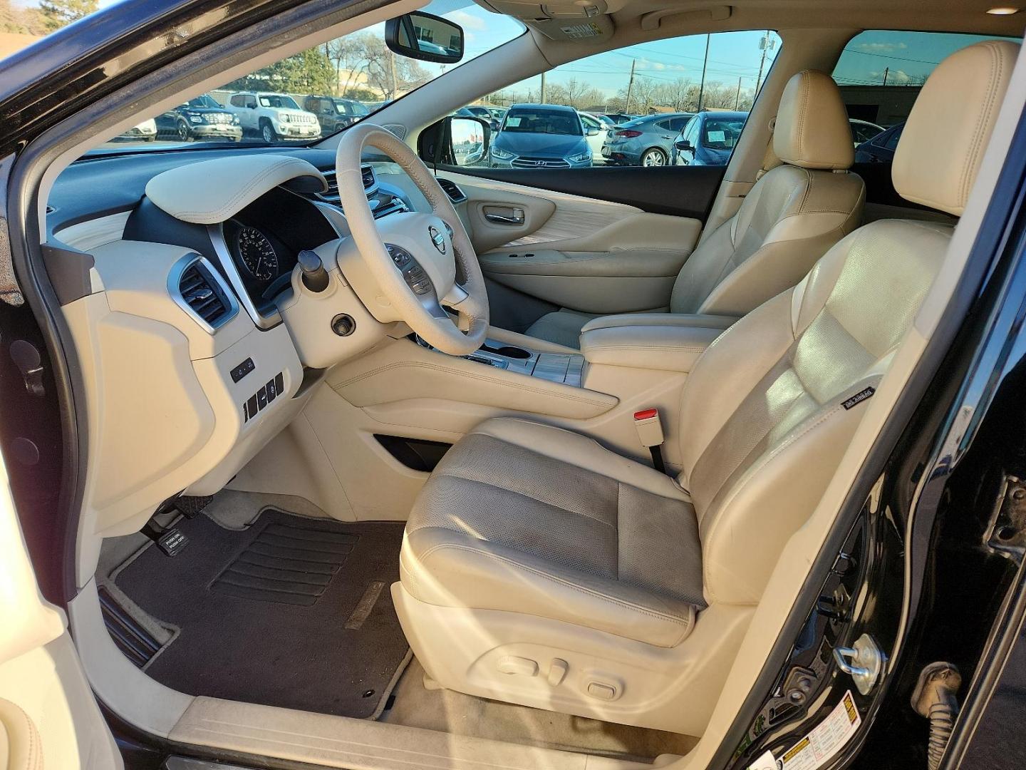 2015 BLACK Nissan Murano Platinum (5N1AZ2MG3FN) with an Engine: 3.5L V6 DOHC engine, located at 4110 Avenue Q, Lubbock, 79412, 33.556553, -101.855820 - Photo#6