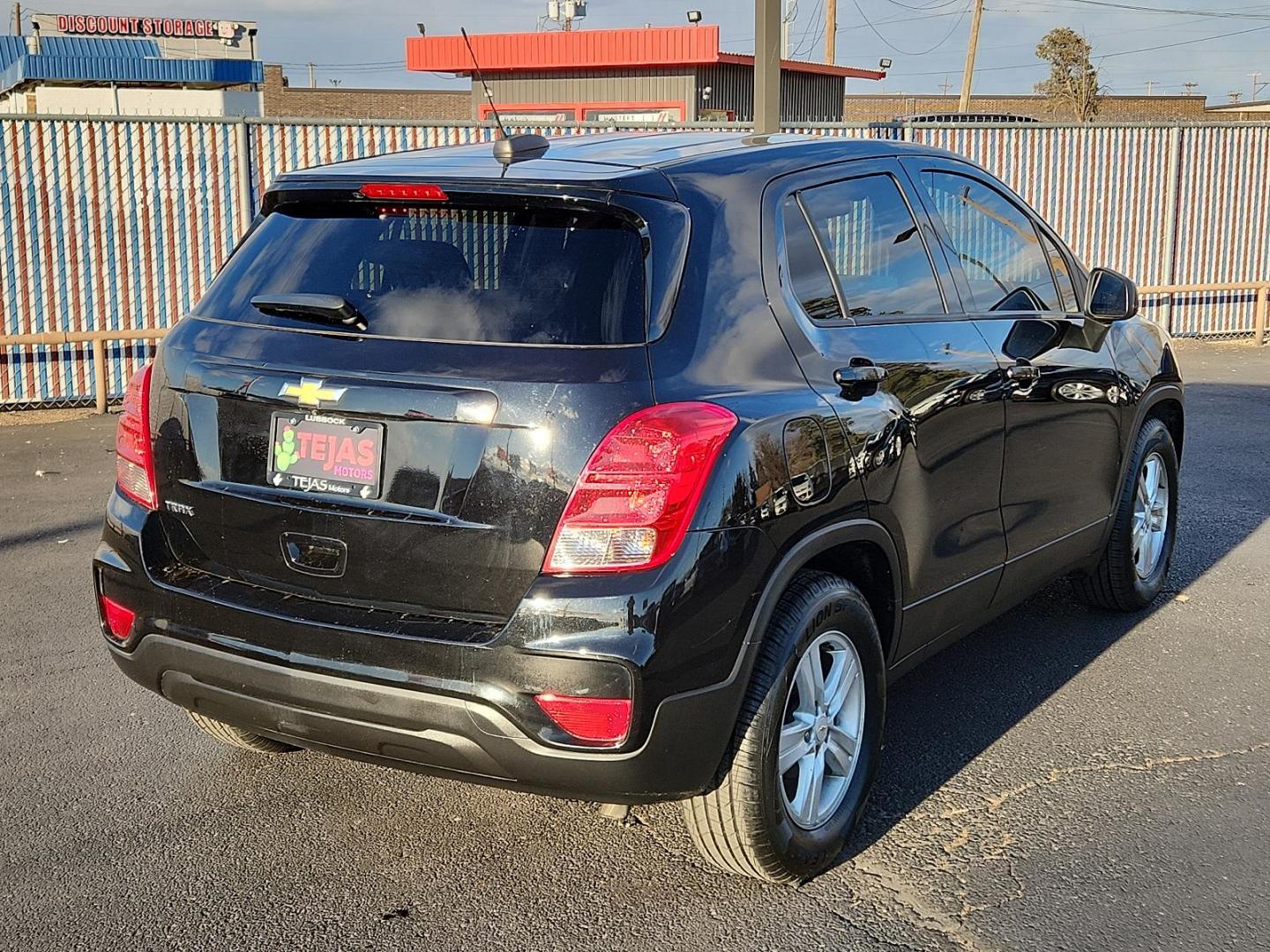 2021 BLACK Chevrolet Trax LS (KL7CJKSB0MB) with an ENGINE, ECOTEC TURBO 1.4L VARIABLE VALVE TIMING DOHC 4-CYLINDER SEQUENTIAL MFI engine, located at 4110 Avenue Q, Lubbock, 79412, 33.556553, -101.855820 - Photo#1