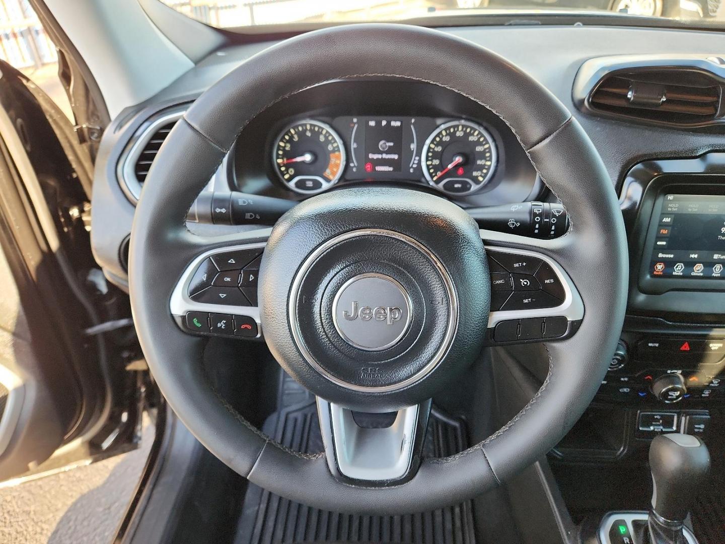 2020 BLACK Jeep Renegade Latitude (ZACNJABBXLP) with an ENGINE: 2.4L I4 ZERO EVAP M-AIR engine, located at 4110 Avenue Q, Lubbock, 79412, 33.556553, -101.855820 - 01/23/2025 KEY IN ENVELOPE GOD - Photo#10