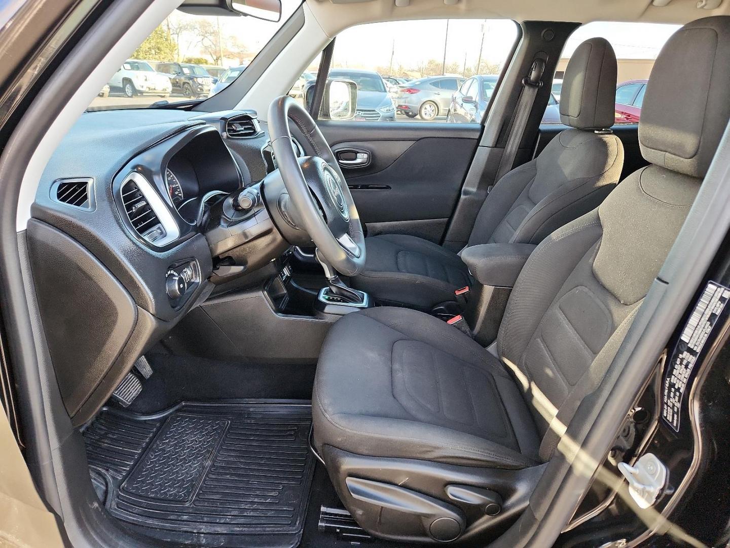 2020 BLACK Jeep Renegade Latitude (ZACNJABBXLP) with an ENGINE: 2.4L I4 ZERO EVAP M-AIR engine, located at 4110 Avenue Q, Lubbock, 79412, 33.556553, -101.855820 - 01/23/2025 KEY IN ENVELOPE GOD - Photo#6