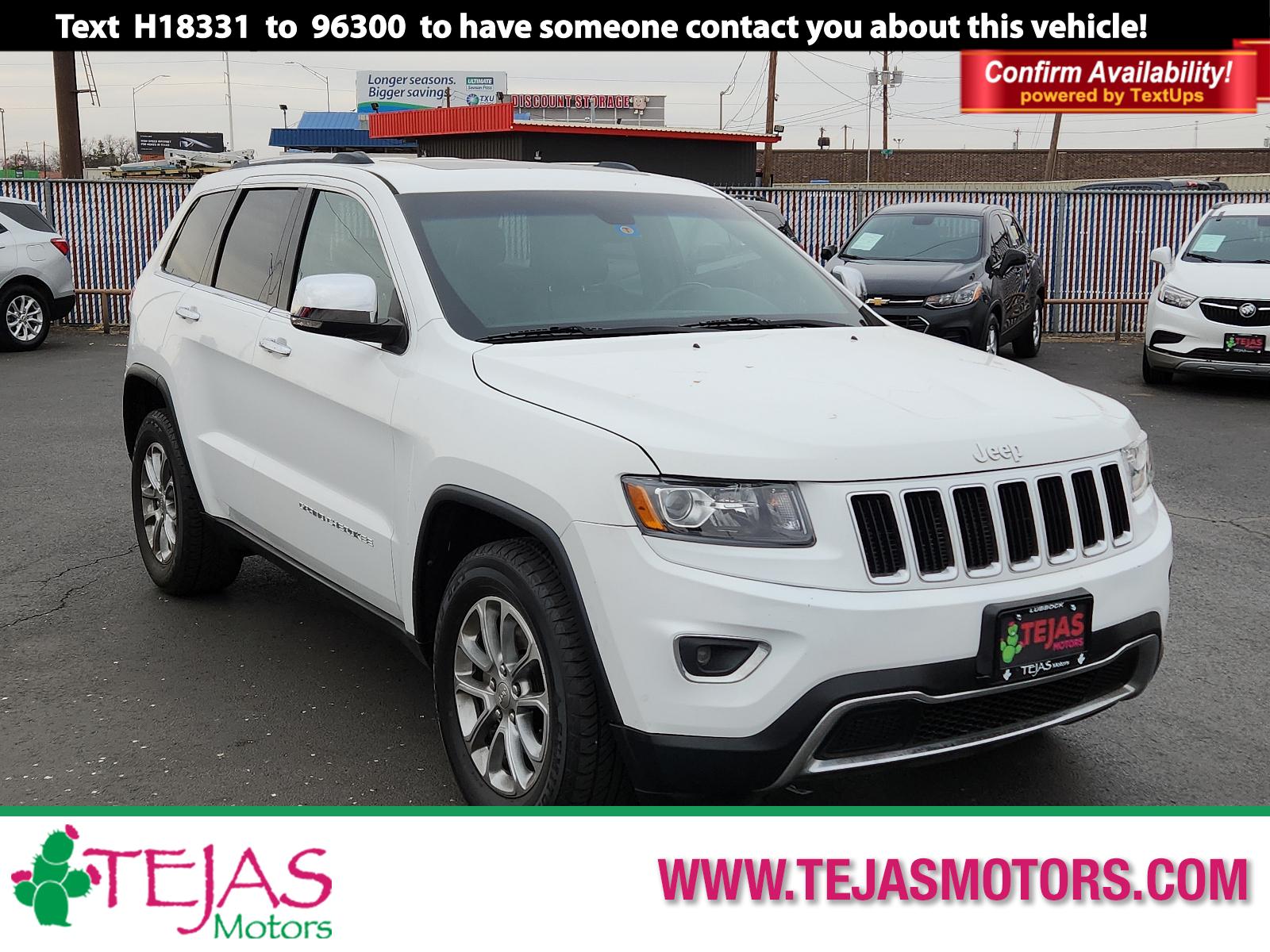 photo of 2015 Jeep Grand Cherokee Limited