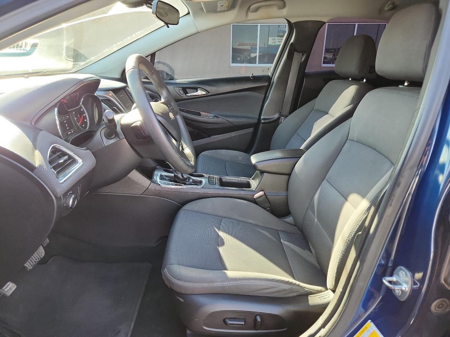 2019 BLUE Chevrolet Cruze LT (1G1BE5SM9K7) with an ENGINE, 1.4L TURBO DOHC 4-CYLINDER DI engine, located at 4110 Avenue Q, Lubbock, 79412, 33.556553, -101.855820 - 01/18/2025 KEY IN ENVELOPE GOD - Photo#6