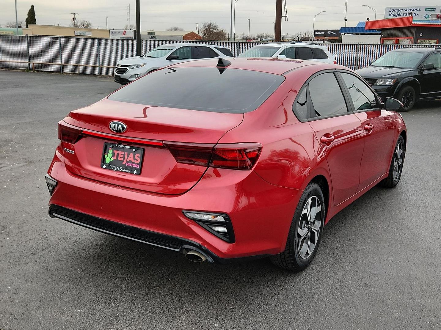 2020 Currant Red - R4R /Black - WK Kia Forte LXS (3KPF24AD4LE) with an Engine: 2.0L 4-Cylinder MPI 16V DOHC w/Dual CVVT engine, located at 4110 Avenue Q, Lubbock, 79412, 33.556553, -101.855820 - 01/31/2025 KEY INENVELOPE GOD - Photo#1