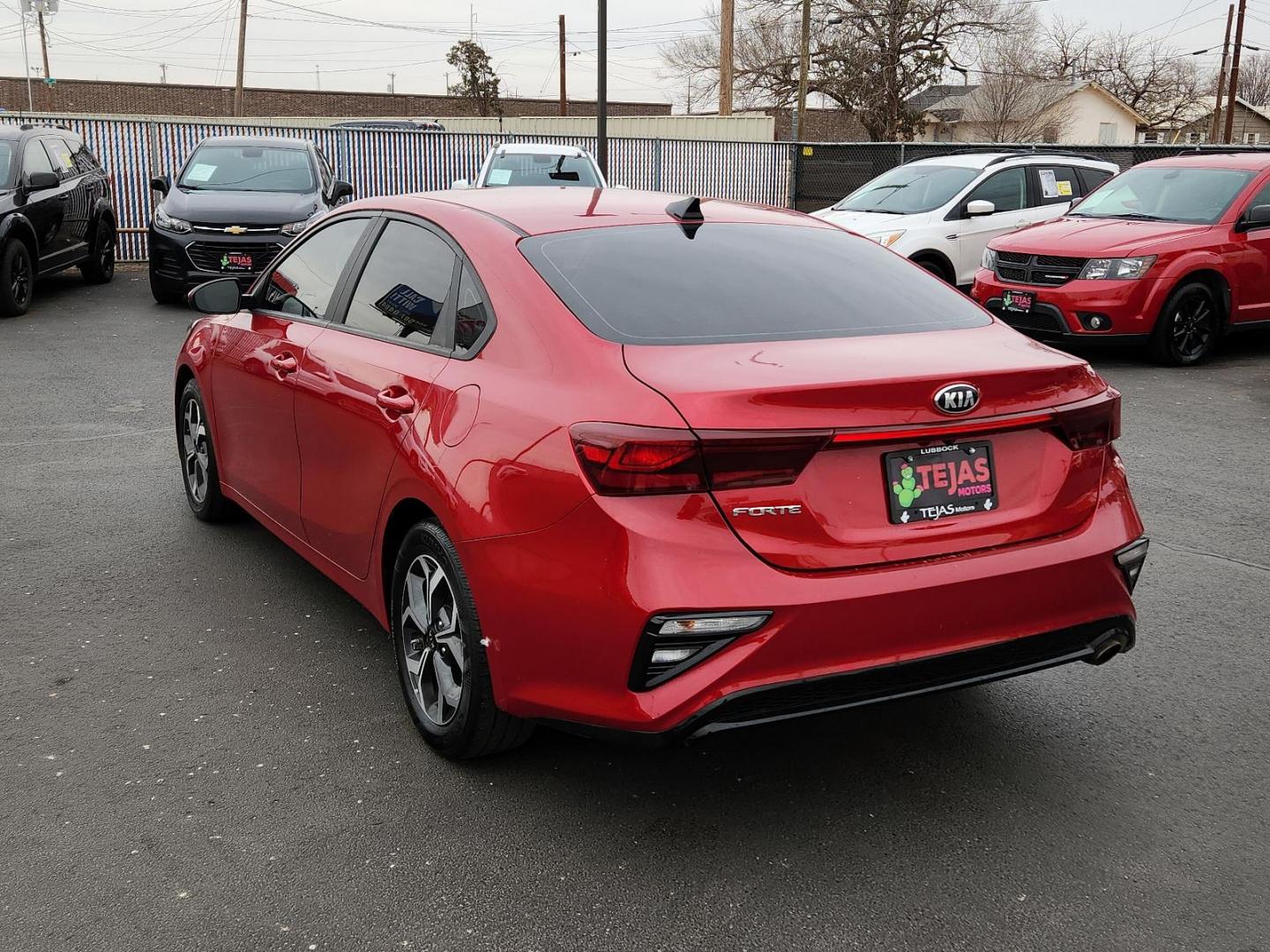 2020 Currant Red - R4R /Black - WK Kia Forte LXS (3KPF24AD4LE) with an Engine: 2.0L 4-Cylinder MPI 16V DOHC w/Dual CVVT engine, located at 4110 Avenue Q, Lubbock, 79412, 33.556553, -101.855820 - 01/31/2025 KEY INENVELOPE GOD - Photo#2