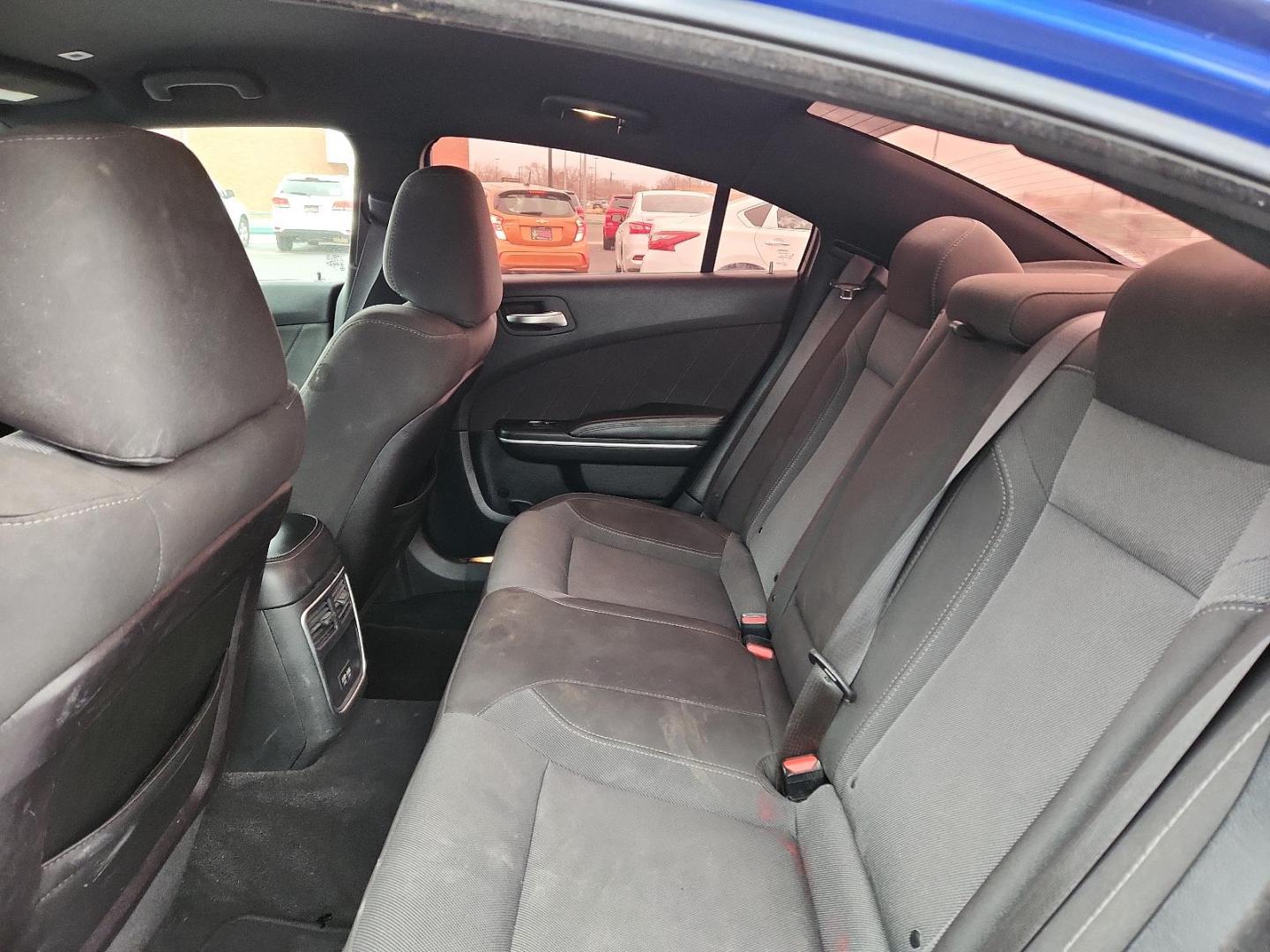 2019 BLUE Dodge Charger SXT (2C3CDXBG8KH) with an ENGINE: 3.6L V6 24V VVT engine, located at 4110 Avenue Q, Lubbock, 79412, 33.556553, -101.855820 - 01/29/2025 KEY IN ENVELOPE GOD - Photo#4