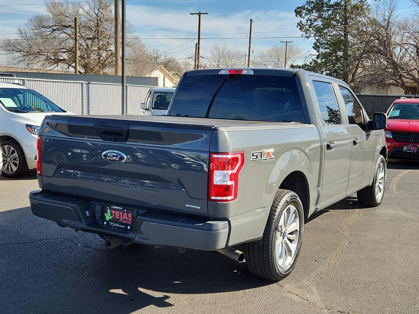 2018 GRAY Ford F-150 XL (1FTEW1CP7JF) with an ENGINE: 2.7L V6 ECOBOOST engine, located at 4110 Avenue Q, Lubbock, 79412, 33.556553, -101.855820 - 01/29/2025 KEY IN ENVELOPE GOD - Photo#1